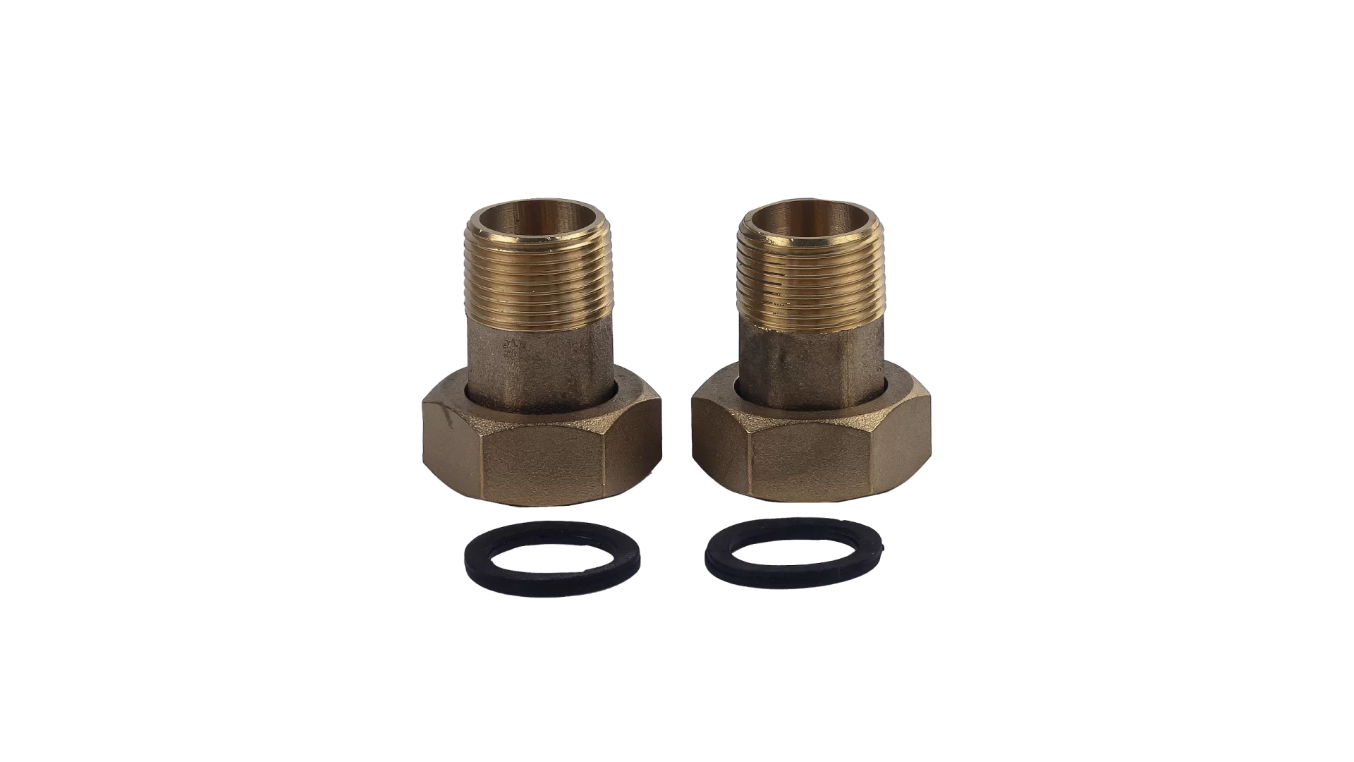 ACOPLES BRONCE  P/ MEDIDOR  3/4