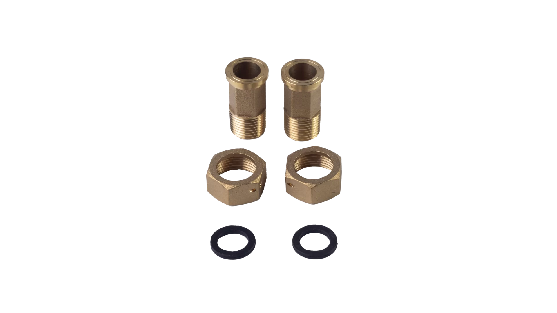 ACOPLES BRONCE P/ MEDIDOR DE 1/2"
