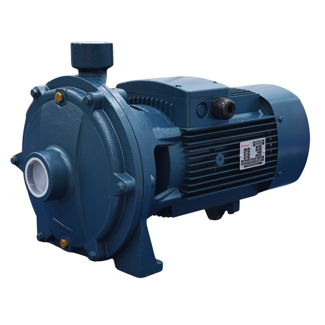 Bomba de Agua Doble Impulsor 7.5HP - Motobomba F2CD32-210/55 Vinco