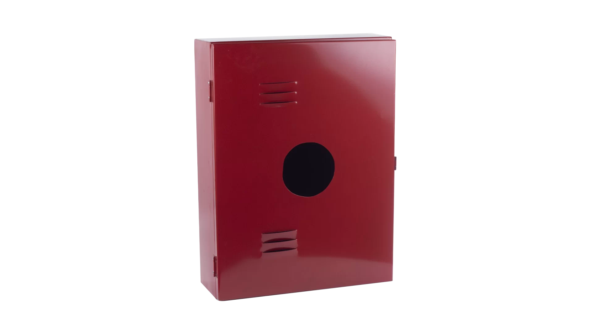 CAJA PARA MANGUERA CONTRA INCENDIO VISOR CHICO