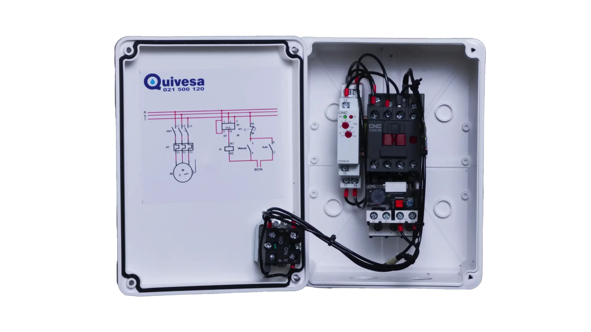 TABLERO DE ARRANQUE 1HP 380V CON FALTA DE FASE