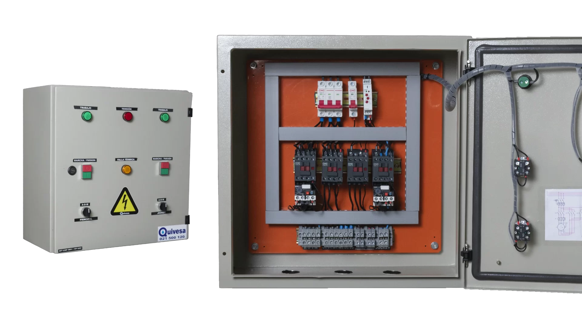 TABLERO AET 5.5HP 380V + 1HP 220V