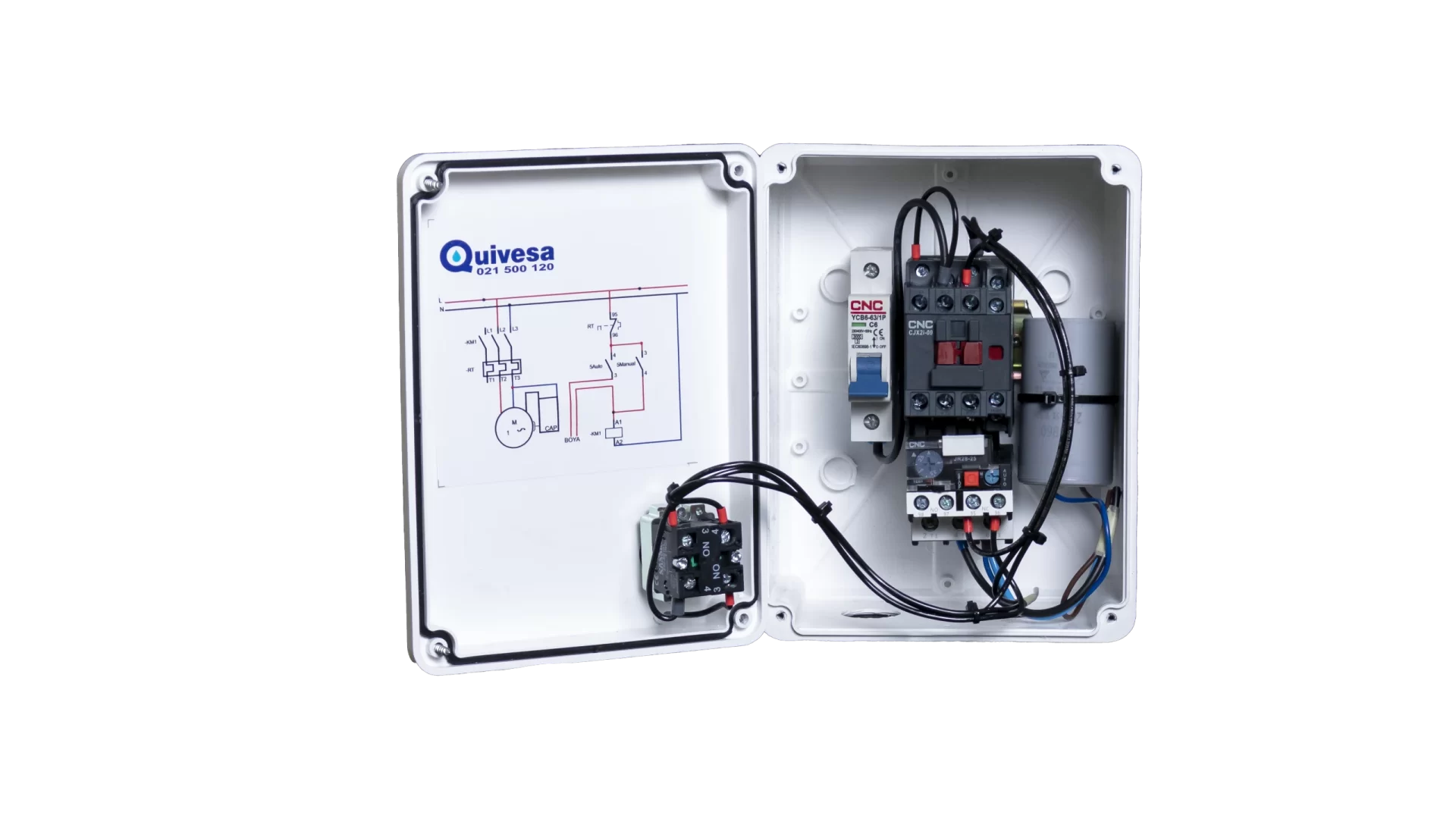 TABLERO DE ARRANQUE 0.5HP 220V