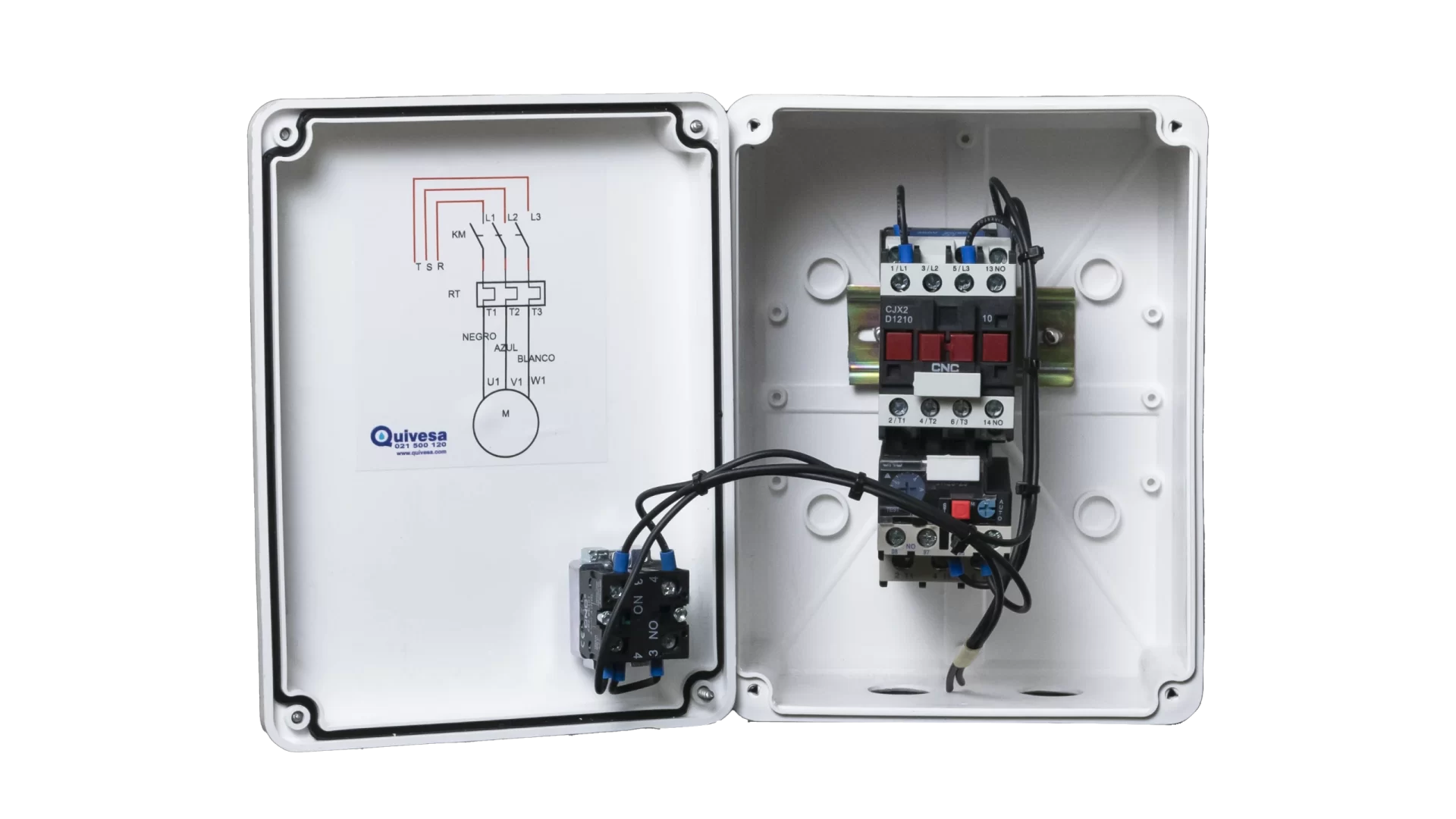 TABLERO DE ARRANQUE 2HP 380V