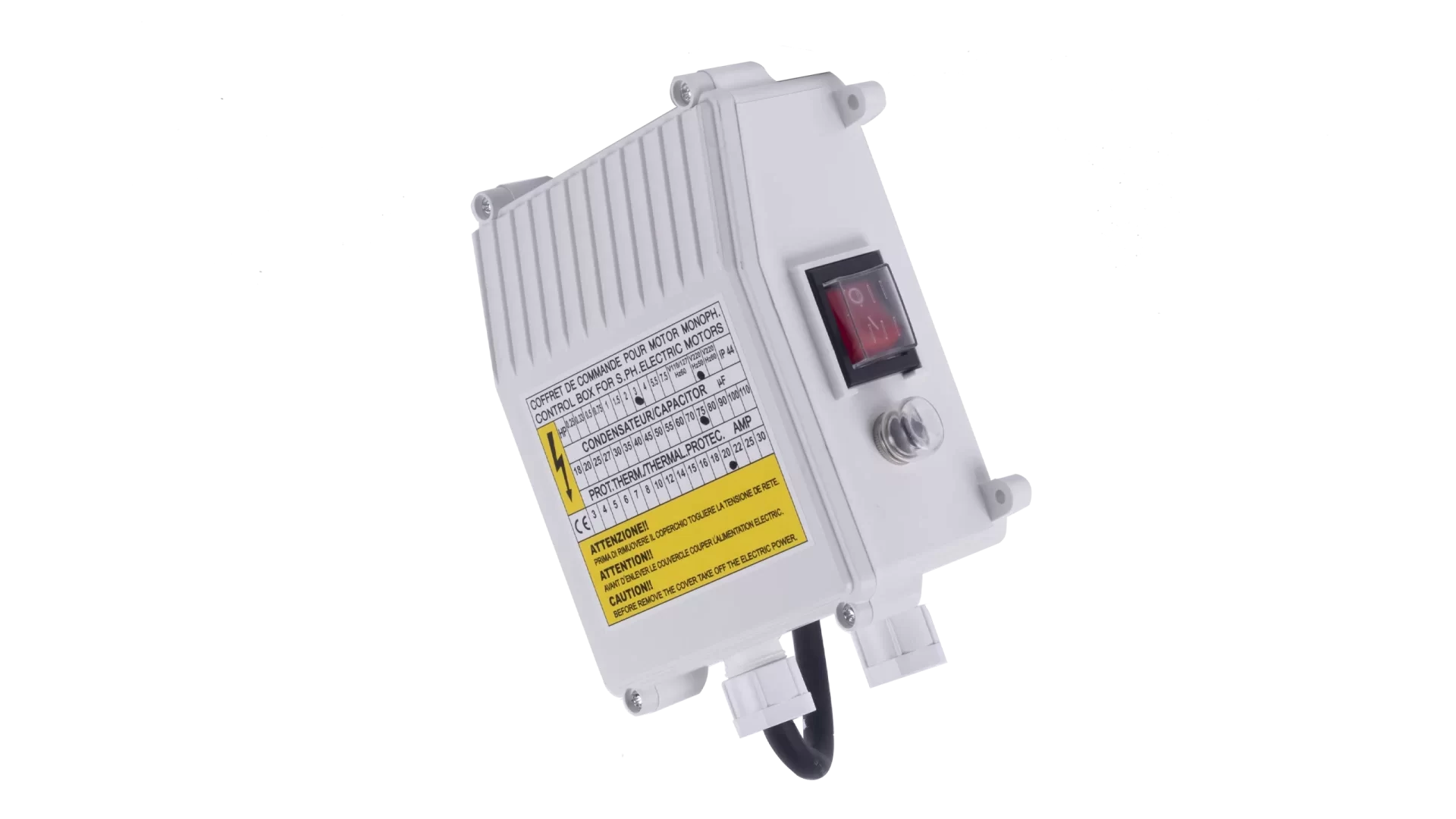 TABLERO ELEC 3HP 4" 220V