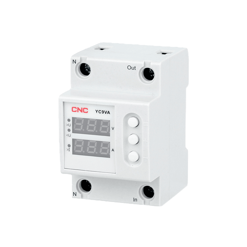 PROTECTOR DE SOBRE Y SUB TENSION DIGITAL YC9VA-3  380V CNC
